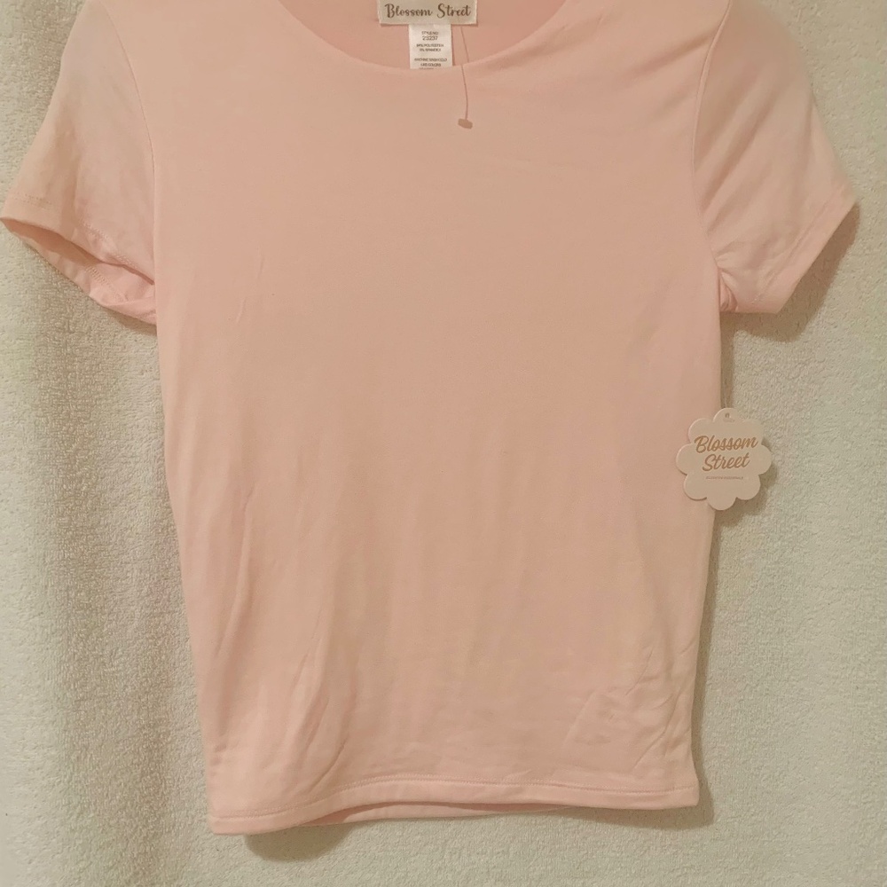 Bloom Street scoop neck shirt